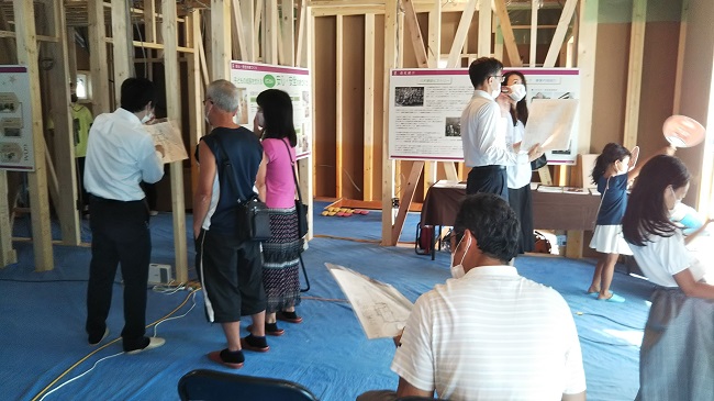 9月5日6日川越市豊田本新築注文住宅構造見学会開催