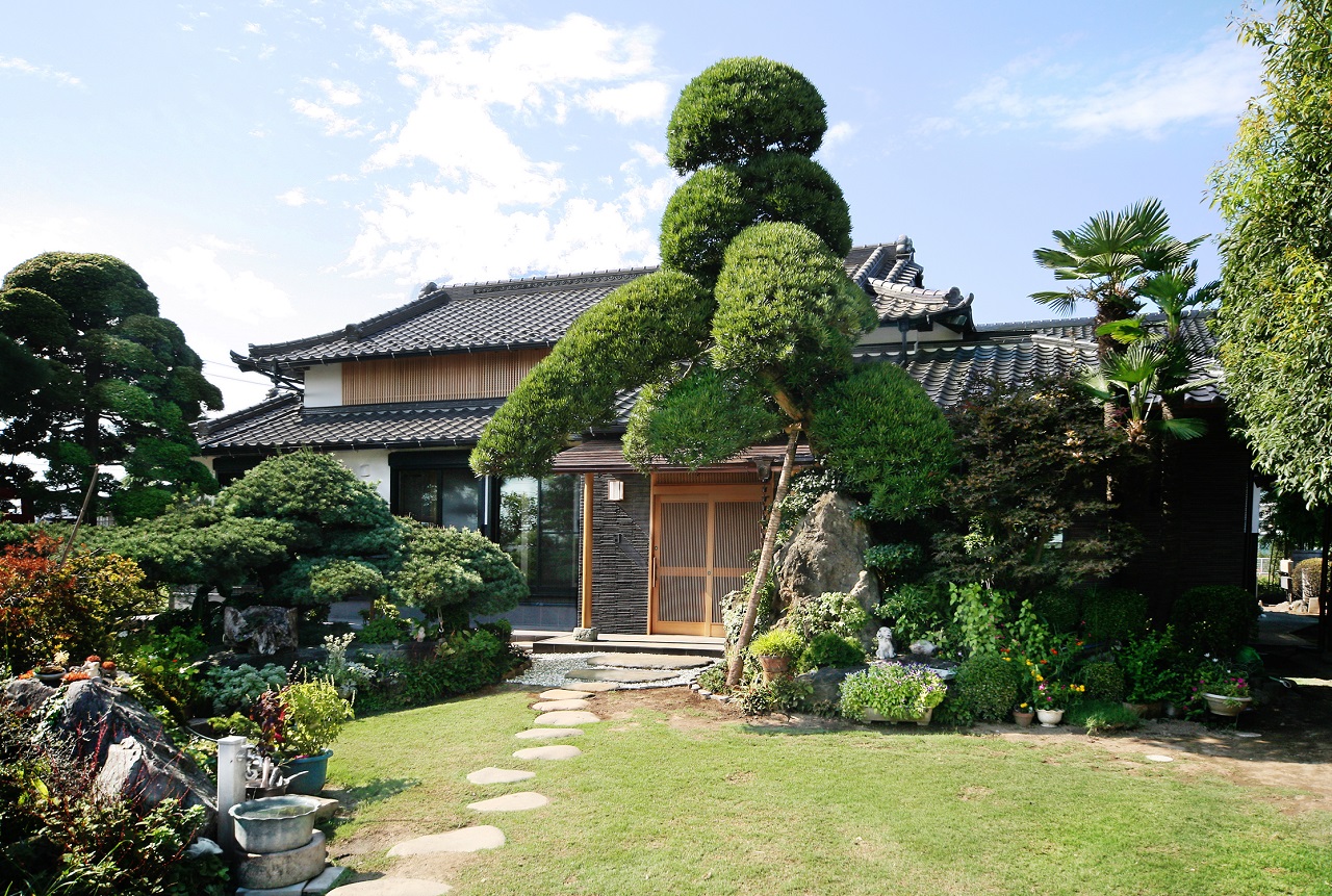 木にこだわった純和風の平屋住宅メイン画像