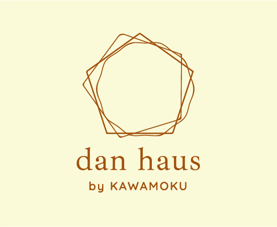 川木建設　danhaus　ロゴ