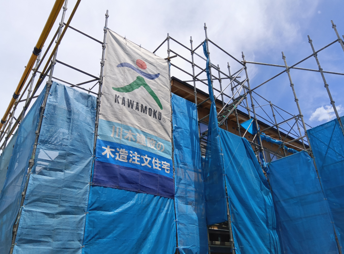 川木建設　注文住宅　構造見学会　イベント　SE構法　ラーメン構造　 