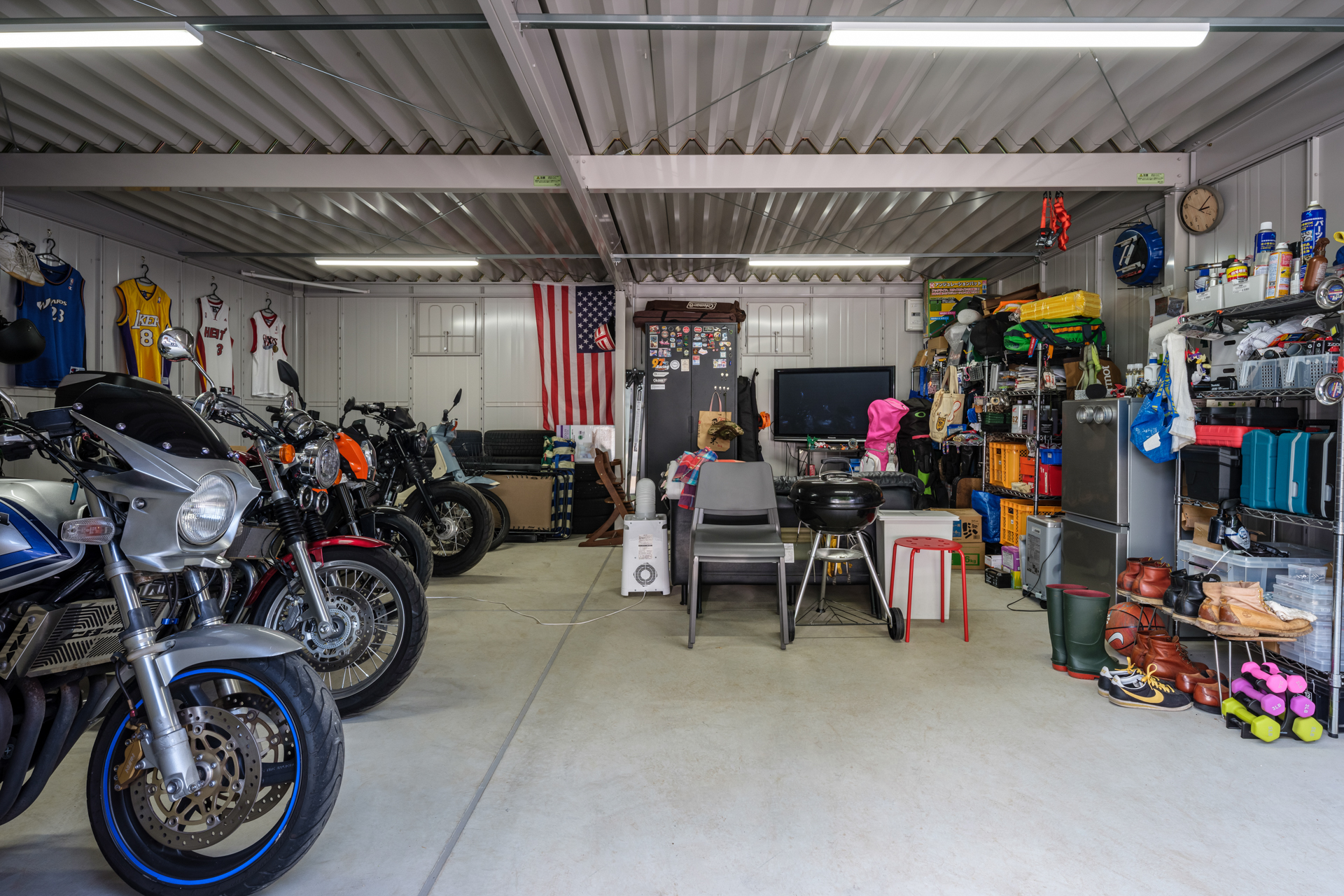 注文住宅　ガレージ