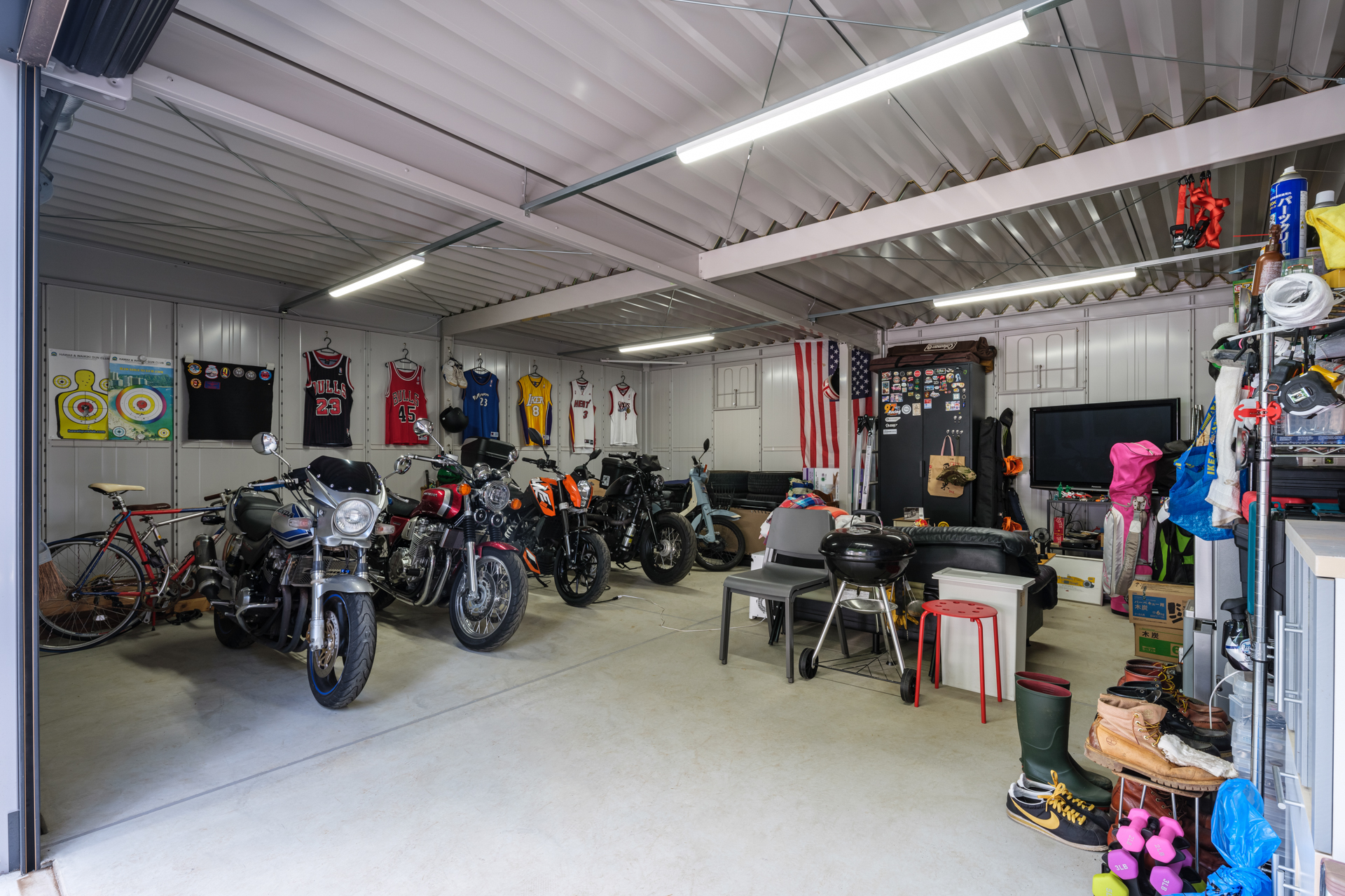 注文住宅　ガレージ