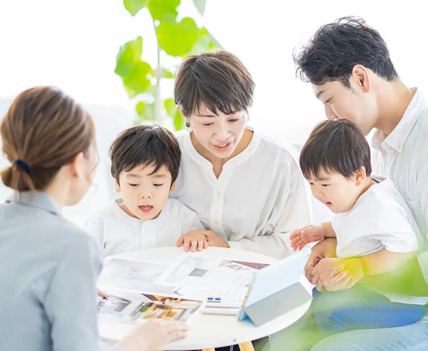 注文住宅　4人家族