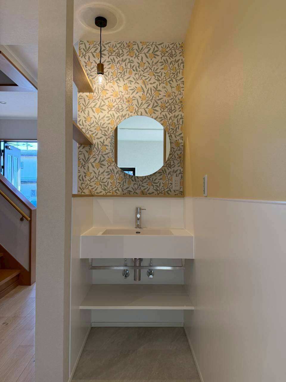 洗面台　ミラタップ