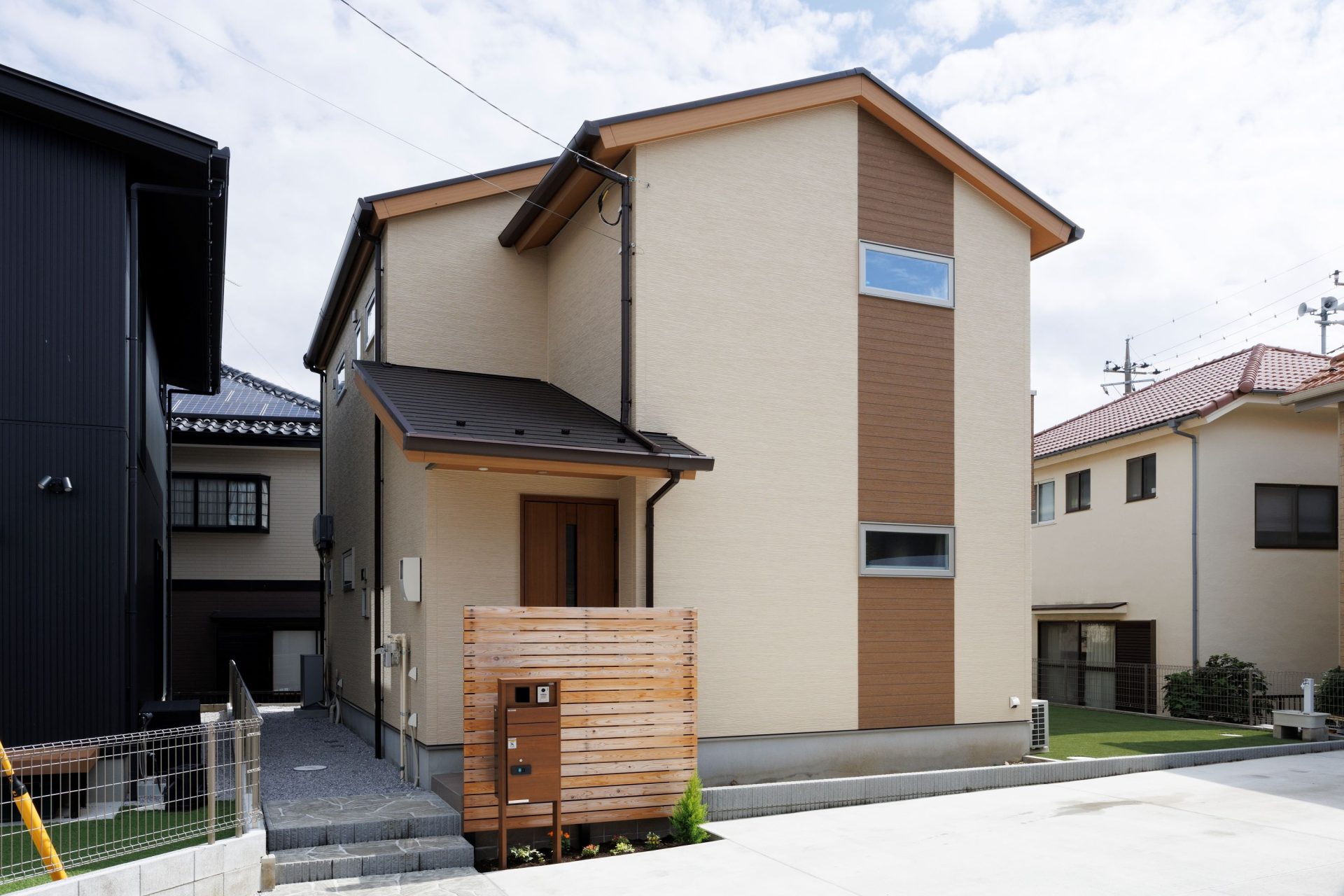 外観　木の家